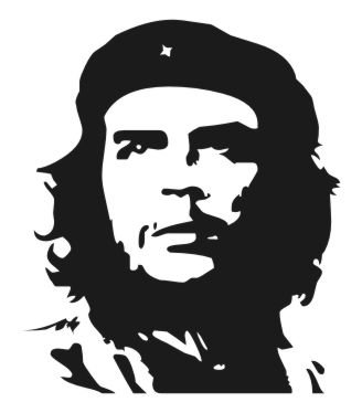 Samolepka na auto Che Guevara