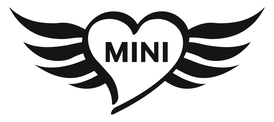 Samolepka na auto I Love Mini
