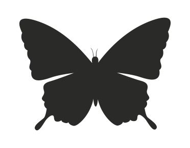 Samolepka Motýl 001