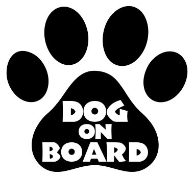 Samolepka Dog On Board