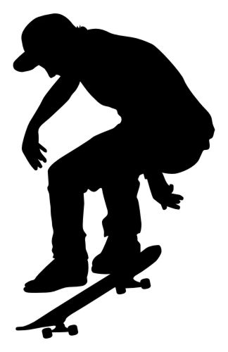 Samolepka Skateboarding 001
