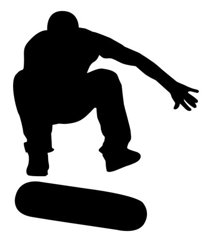 Samolepka Skateboarding 006