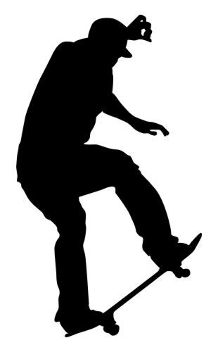Samolepka Skateboarding 007