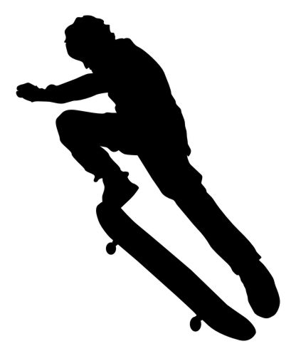 Samolepka Skateboarding 017