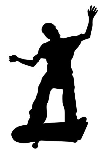 Samolepka Skateboarding 022