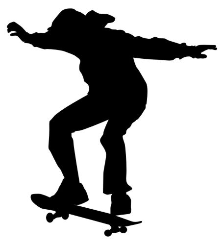 Samolepka Skateboarding 027