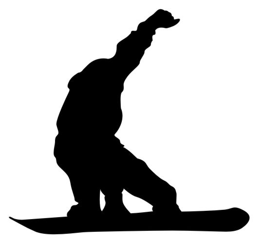 Samolepka Snowboarding 013