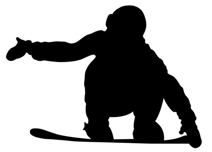 Samolepka Snowboarding 015