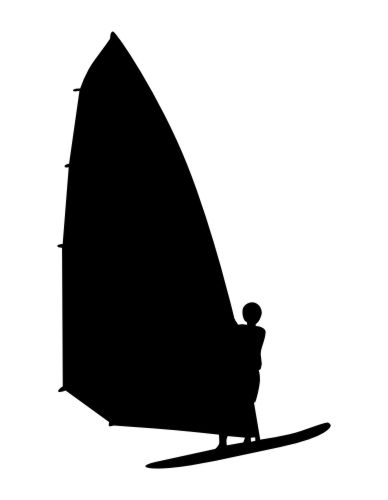 Samolepka Windsurfing 002