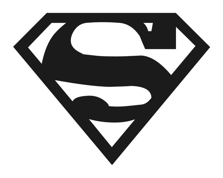 Samolepka Superman 001